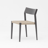 Hot New Moderne Corde Art Design Élastique Doux Dos Coussin En Aluminium Jardin Terrasse Plage Extérieure Corde Chaise