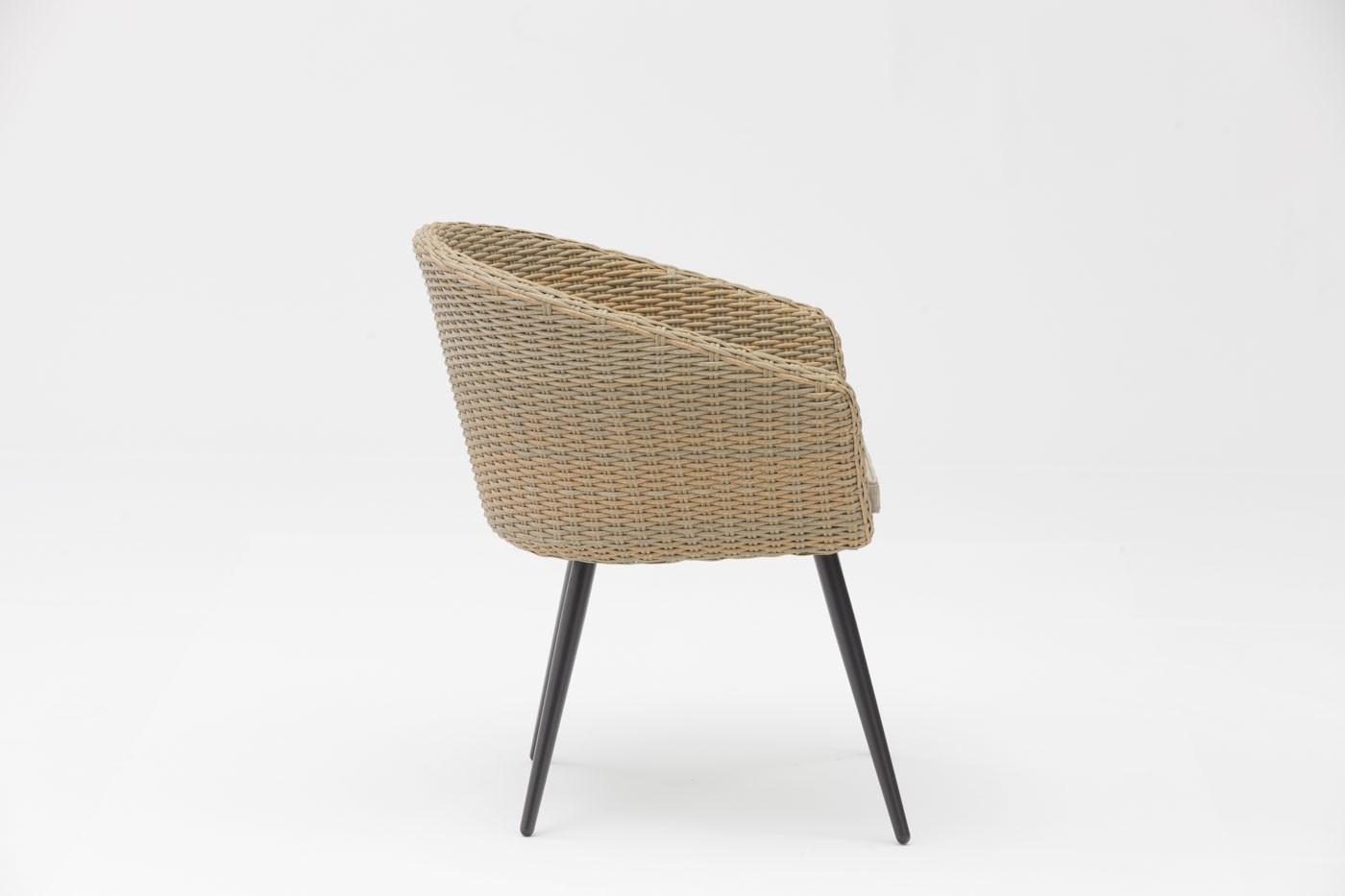 Chaise De Rotin Tissé De Rotin De Plage De Jardin Extérieur Haut De Gamme De Protection Solaire Imperméable Durable De Haute Qualité