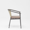Chaise De Rotin Extérieure De Plage De Jardin De Terrasse De Jardin De Terrasse De Rotin Imperméable Durable De Haute Qualité Moderne De Haute Qualité