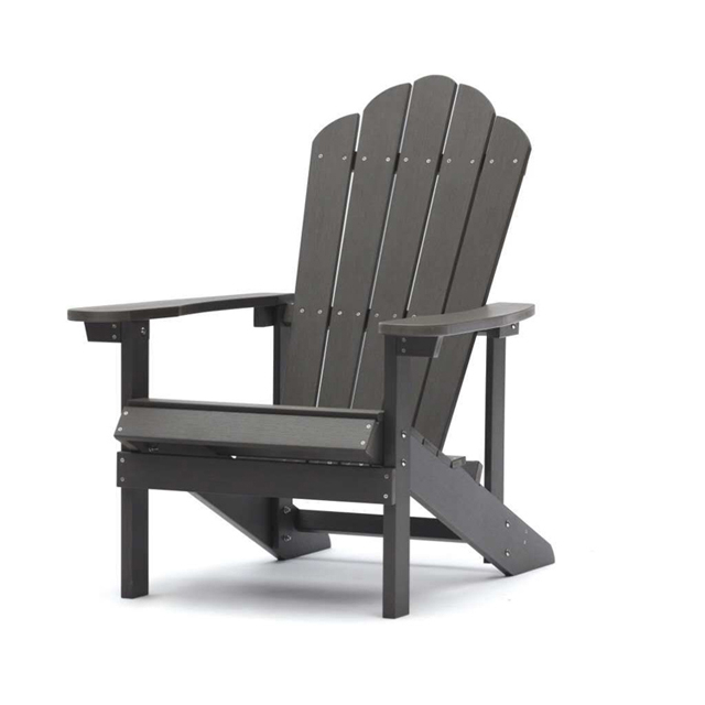 Haute qualité étanche extérieur jardin Patio plage classique pliant salon en plastique dur contreplaqué Adirondack chaises meubles