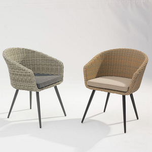 Chaise De Rotin Tissé De Rotin De Plage De Jardin Extérieur Haut De Gamme De Protection Solaire Imperméable Durable De Haute Qualité