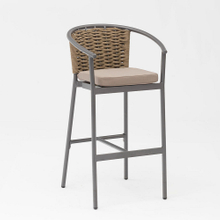 Chaise de Bar en corde tissée, protection solaire Durable, imperméable, moderne, de haute qualité, pour terrasse, jardin, Bar, extérieur, offre spéciale