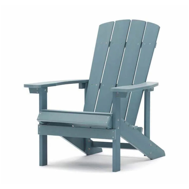 Haute qualité étanche extérieur jardin Patio plage classique salon pliant en plastique dur Polywoo Adirondack chaises meubles