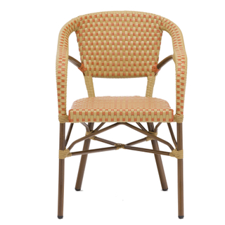Chaises de jardin de meubles en aluminium à la maison de restaurant de café intérieur ou extérieur bon marché élégant
