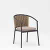 Chaise De Rotin Extérieure De Plage De Jardin De Terrasse De Jardin De Terrasse De Rotin Imperméable Durable De Haute Qualité Moderne De Haute Qualité