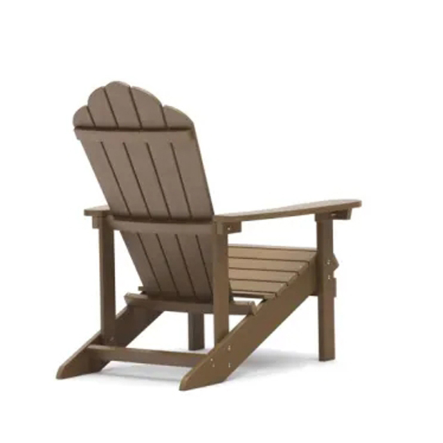 Haute qualité étanche extérieur jardin Patio plage classique pliant salon en plastique dur contreplaqué Adirondack chaises meubles
