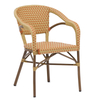 Chaises de jardin de meubles en aluminium à la maison de restaurant de café intérieur ou extérieur bon marché élégant