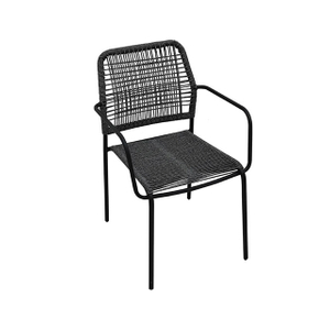 Combinaison table et chaise d'extérieur, cour, terrasse extérieure, jardin, villa de loisirs en rotin, balcon, chaise en rotin, meubles simples