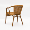 Chaise de meubles en rotin de bambou en métal de jardin de bistro à vendre