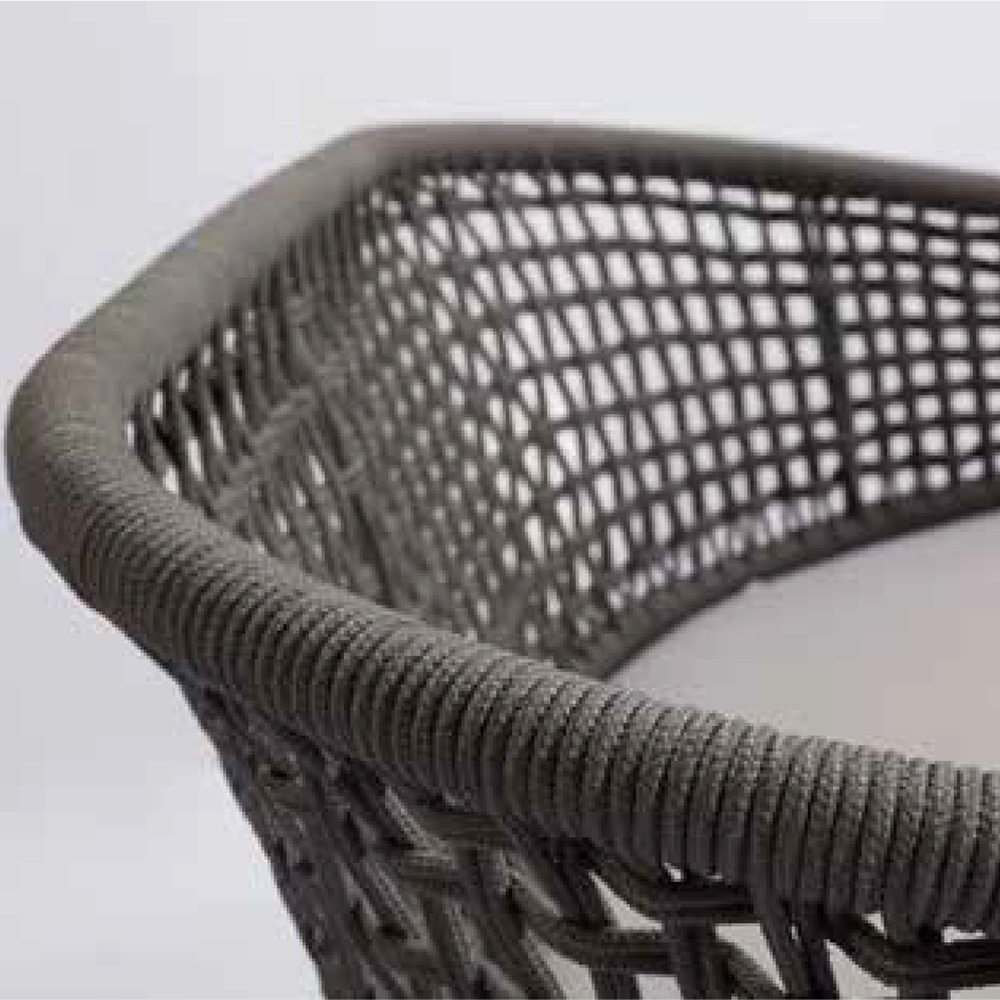 Ensembles de sofa de rotin en aluminium de meubles pas cher de patio de jardin