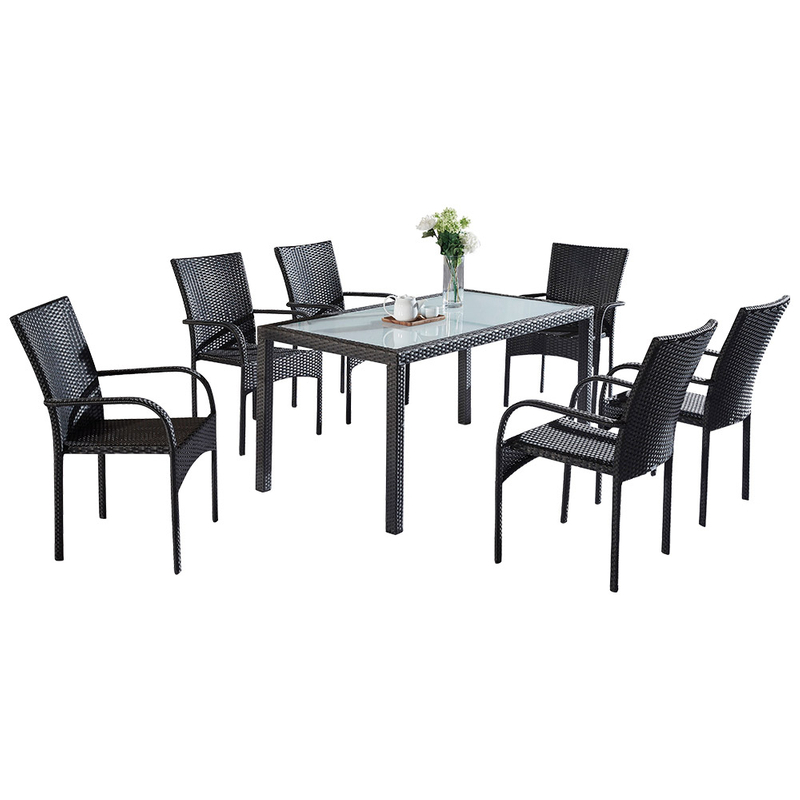 Meubles d'intérieur et extérieurs de patio de Bistro de dinant des ensembles