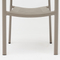 Table de patio en aluminium en métal de jardin extérieur et meubles de chaises