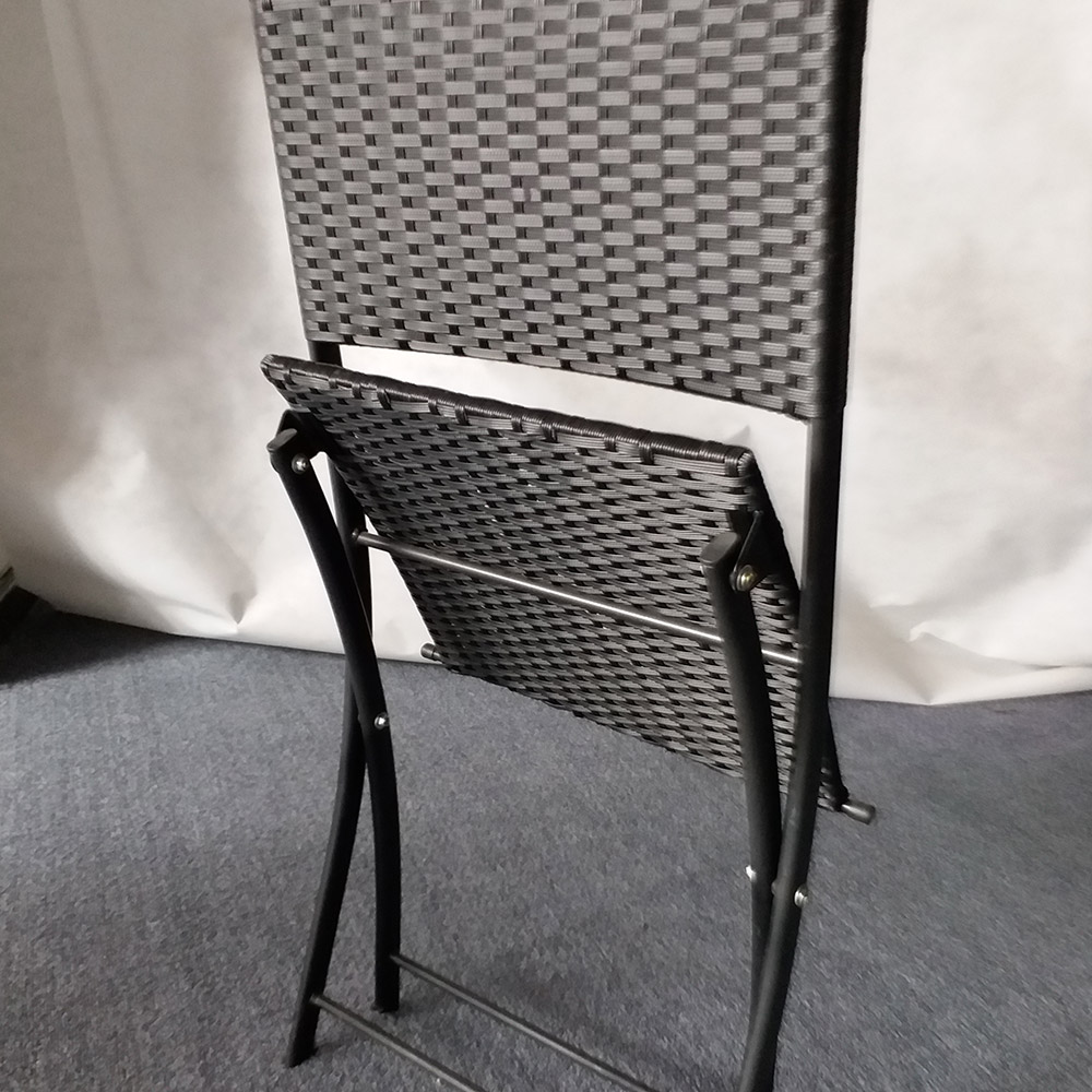 Bistro Garden extérieur, chaises de patio pliantes en osier