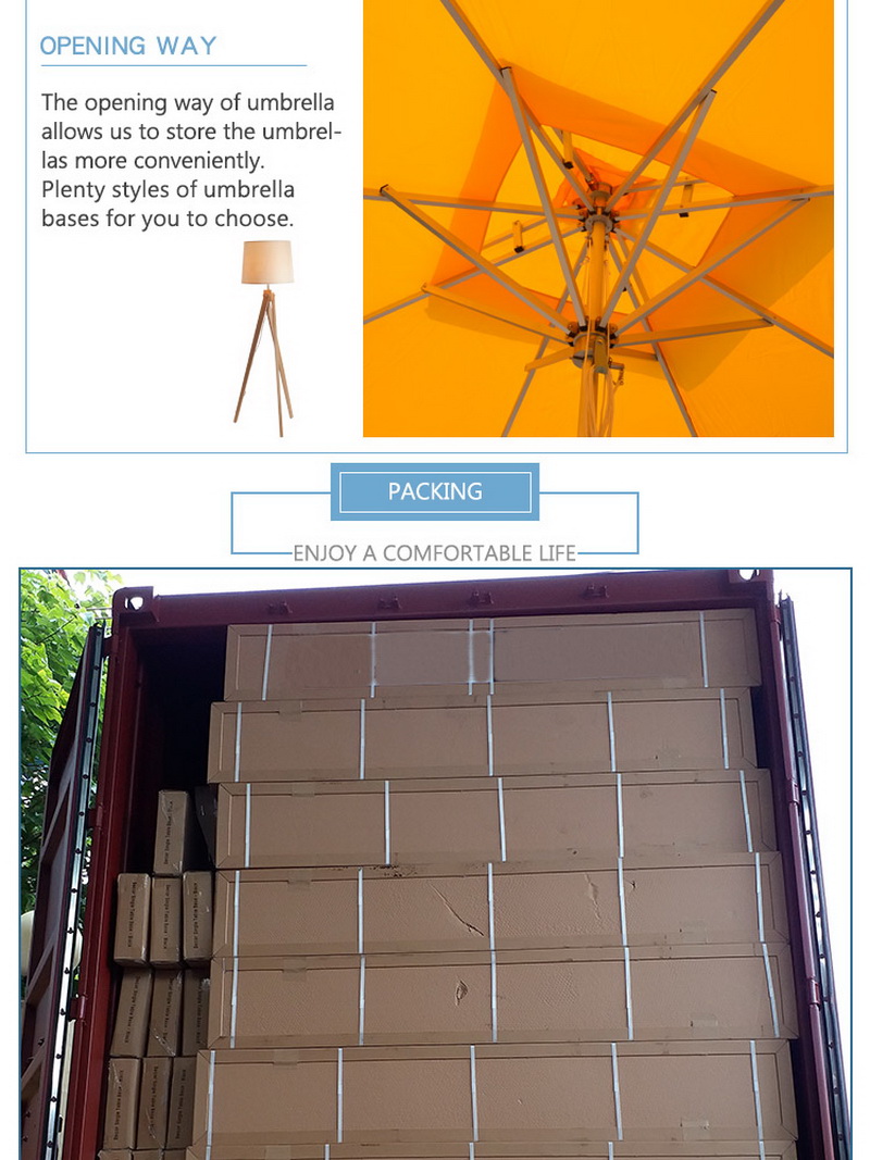 parasol d&eacute;port&eacute;