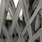 Ensemble de salle à manger en osier avec rotin et aluminium