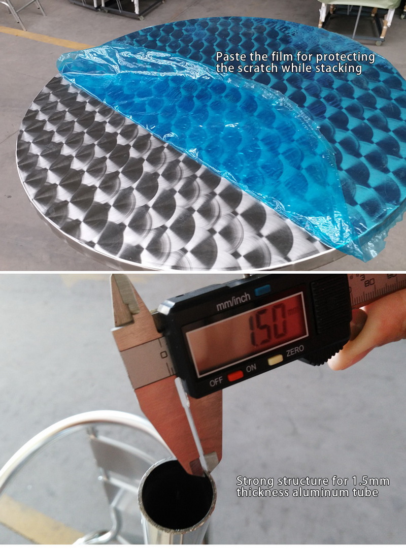 ensemble bistro en m��tal