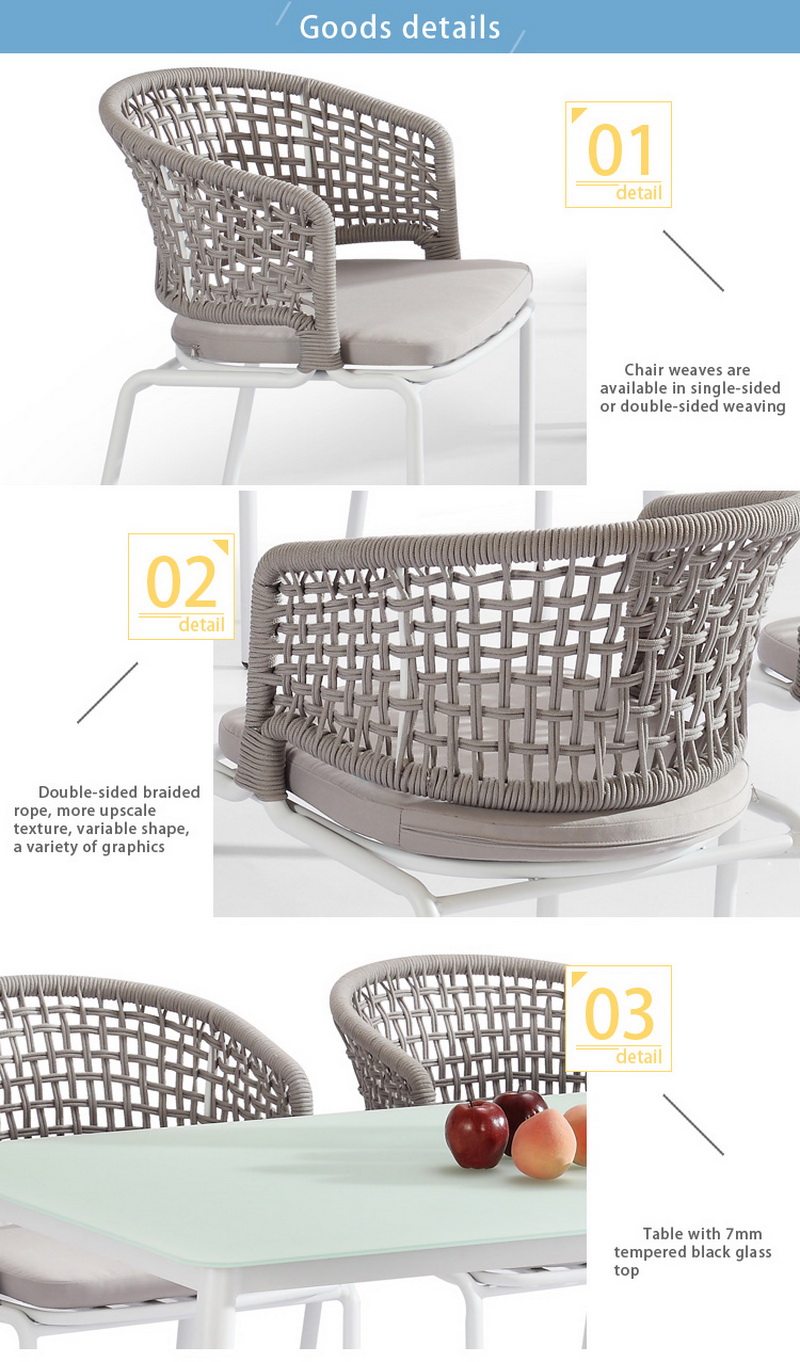 corde �� manger en plein air chaise