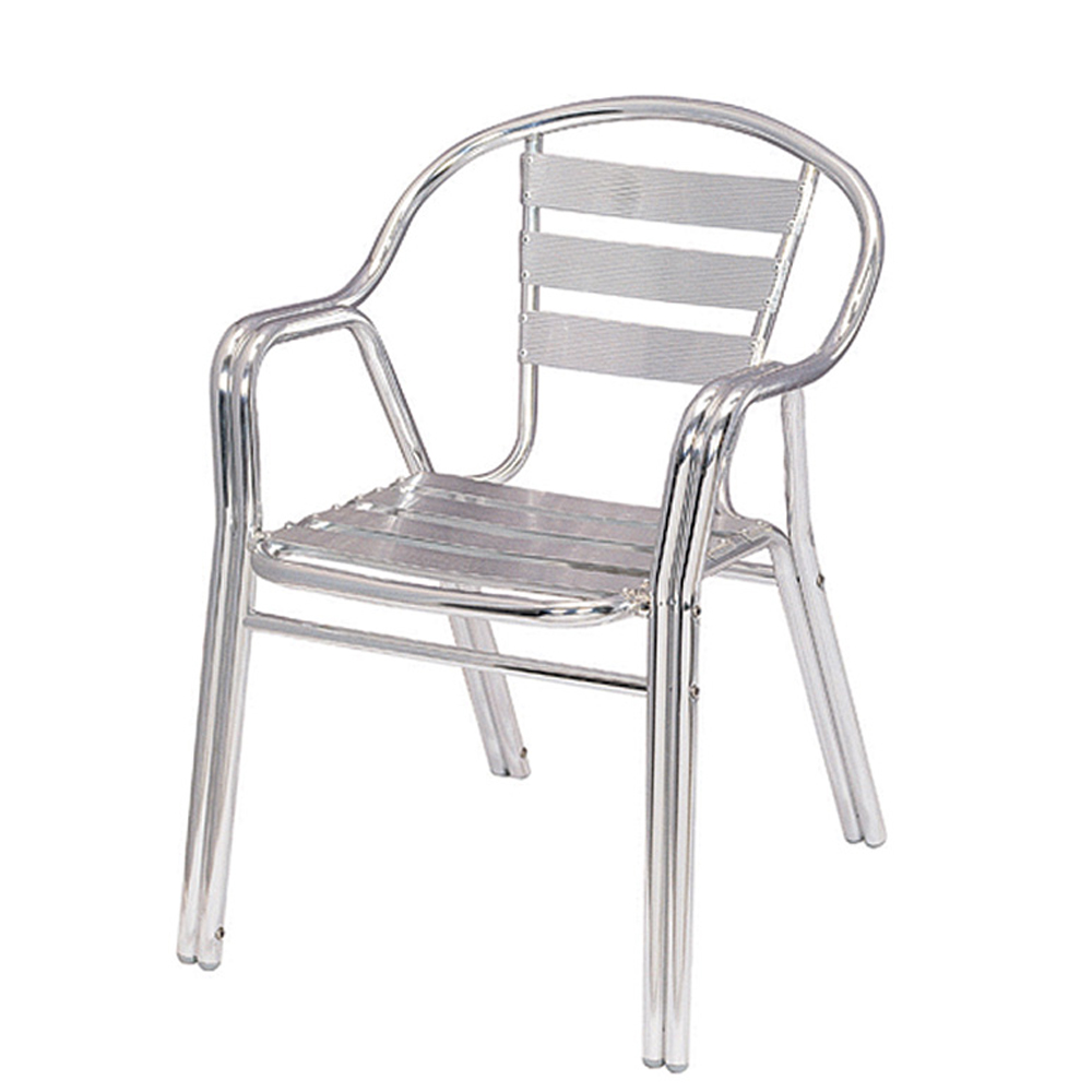 Ensemble de bistrot 2 places en métal pour terrasse