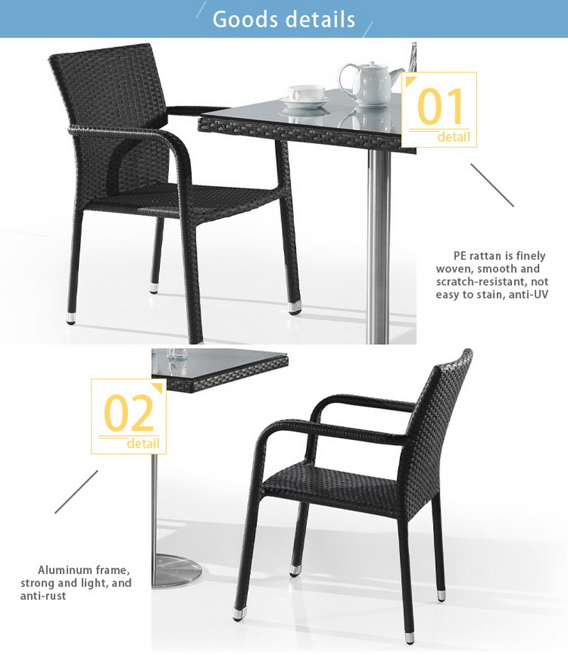 chaise de table en plein air
