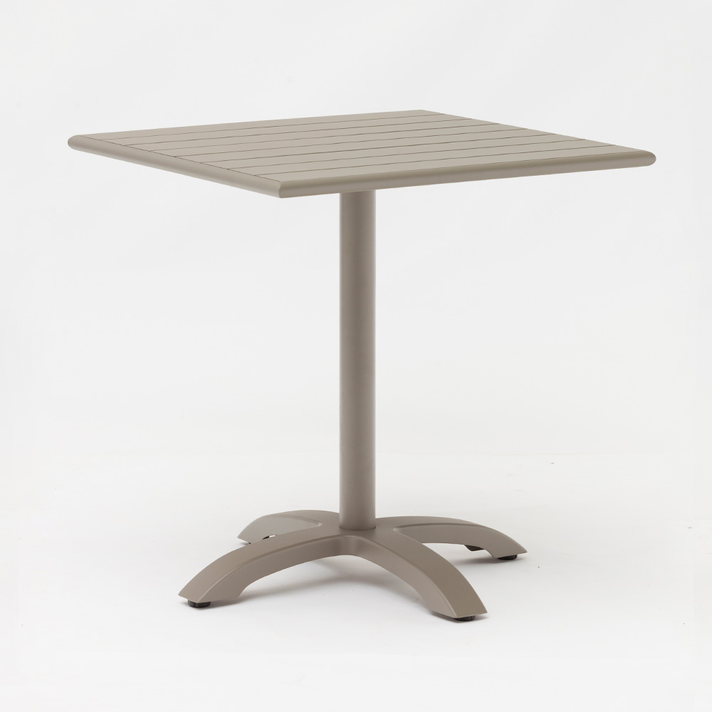 Table de patio en aluminium en métal de jardin extérieur et meubles de chaises