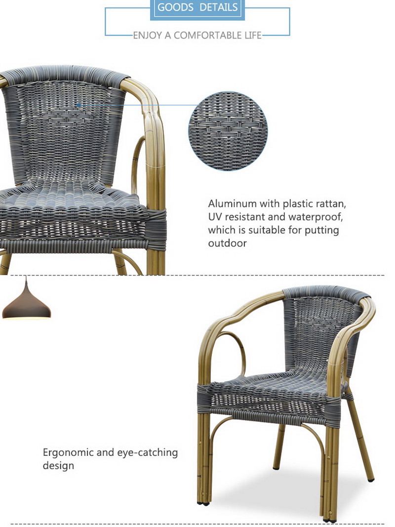 chaises en rotin ext&eacute;rieur