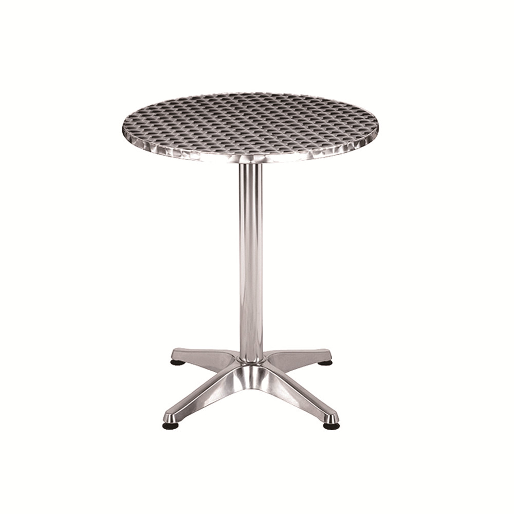 Table de bar ronde haut haut cocktail extérieur