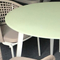 Table de salle à manger en verre ronde pas cher à vendre