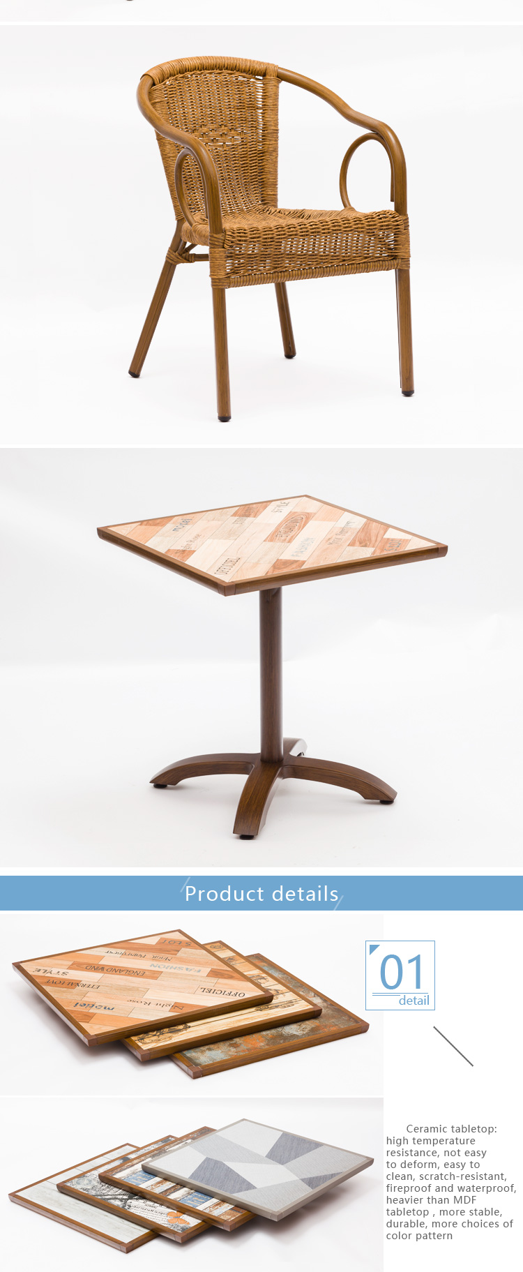 chaise de meubles en bambou (2) 