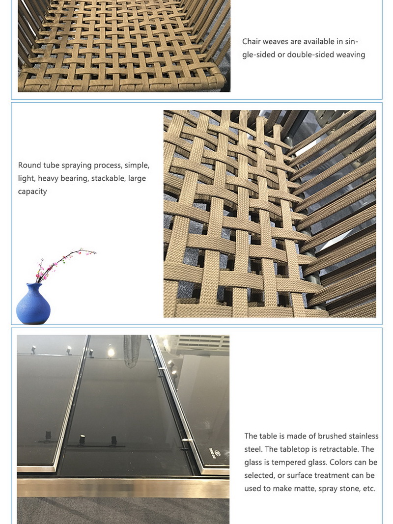 Tables et chaises de salle &agrave; manger