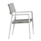 Chaises empilables blanches bon marché industrielles modernes de restaurant à vendre