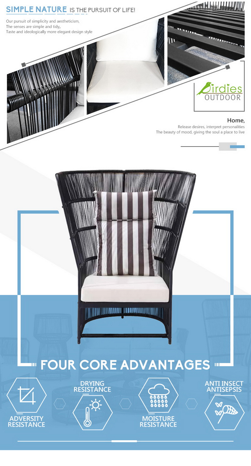 canap&eacute; d'angle en rotin