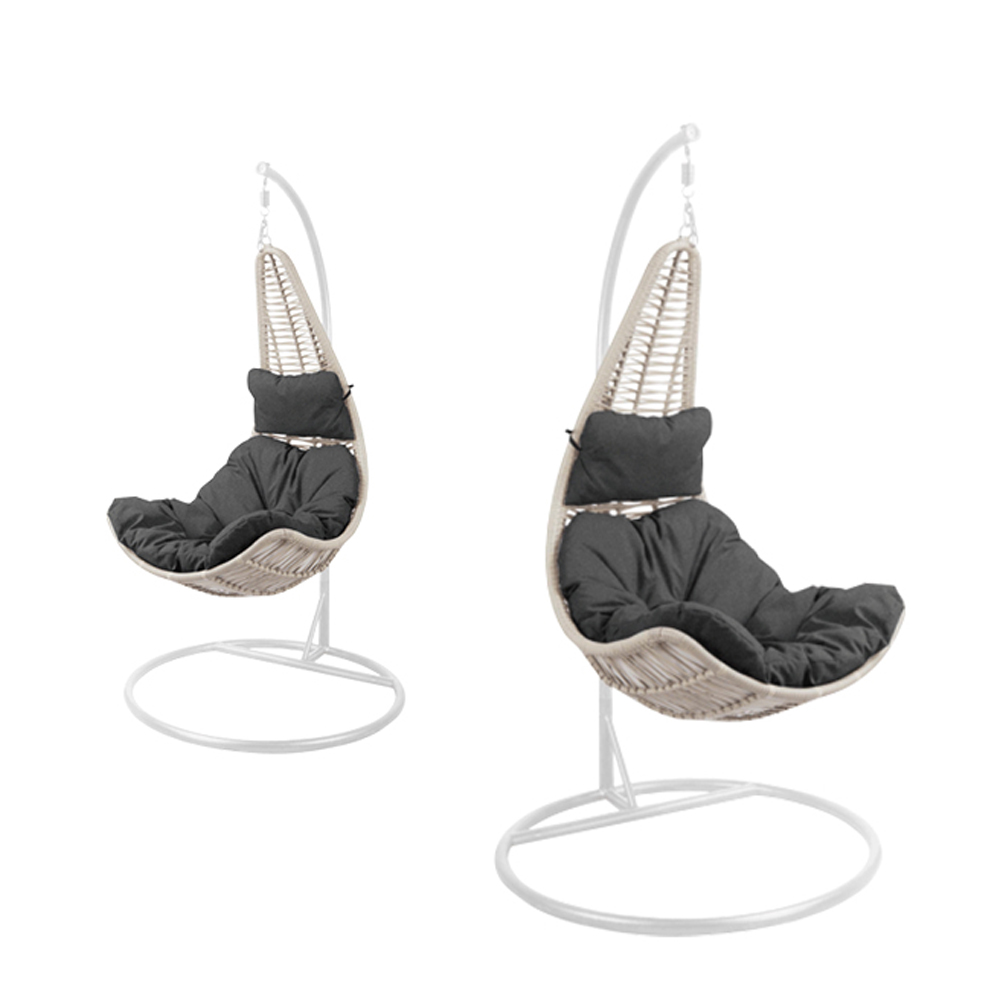 Balançoire de patio en osier extérieure en vente