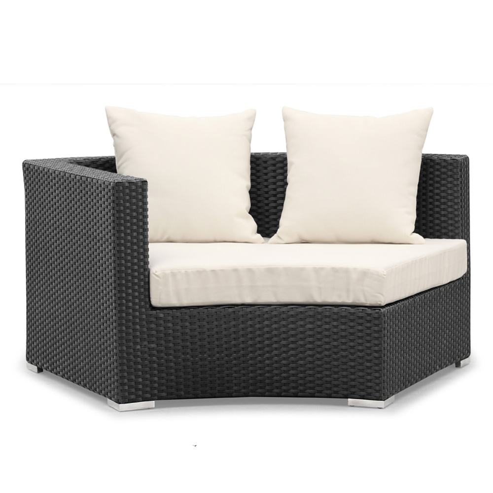 Ensembles modulaires extérieurs bon marché de sièges de coin modulaires extérieurs