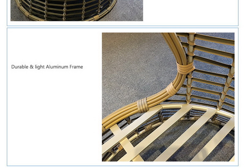 ensemble de sofa de rotin ext&eacute;rieur