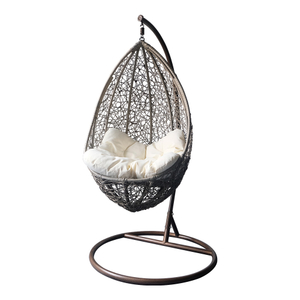 Balançoire pour chaise à oeufs suspendus en rotin