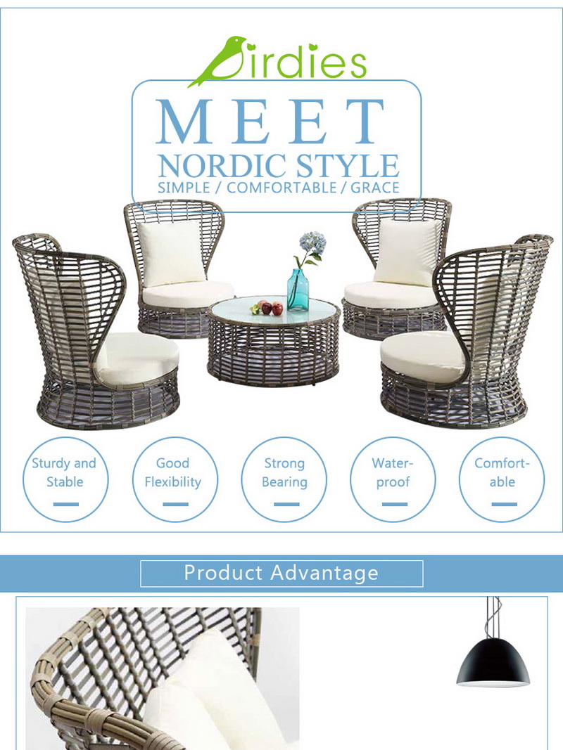 canap&eacute; en rotin