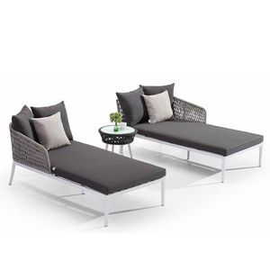 Meubles de chaises de salon en rotin extérieur bon marché