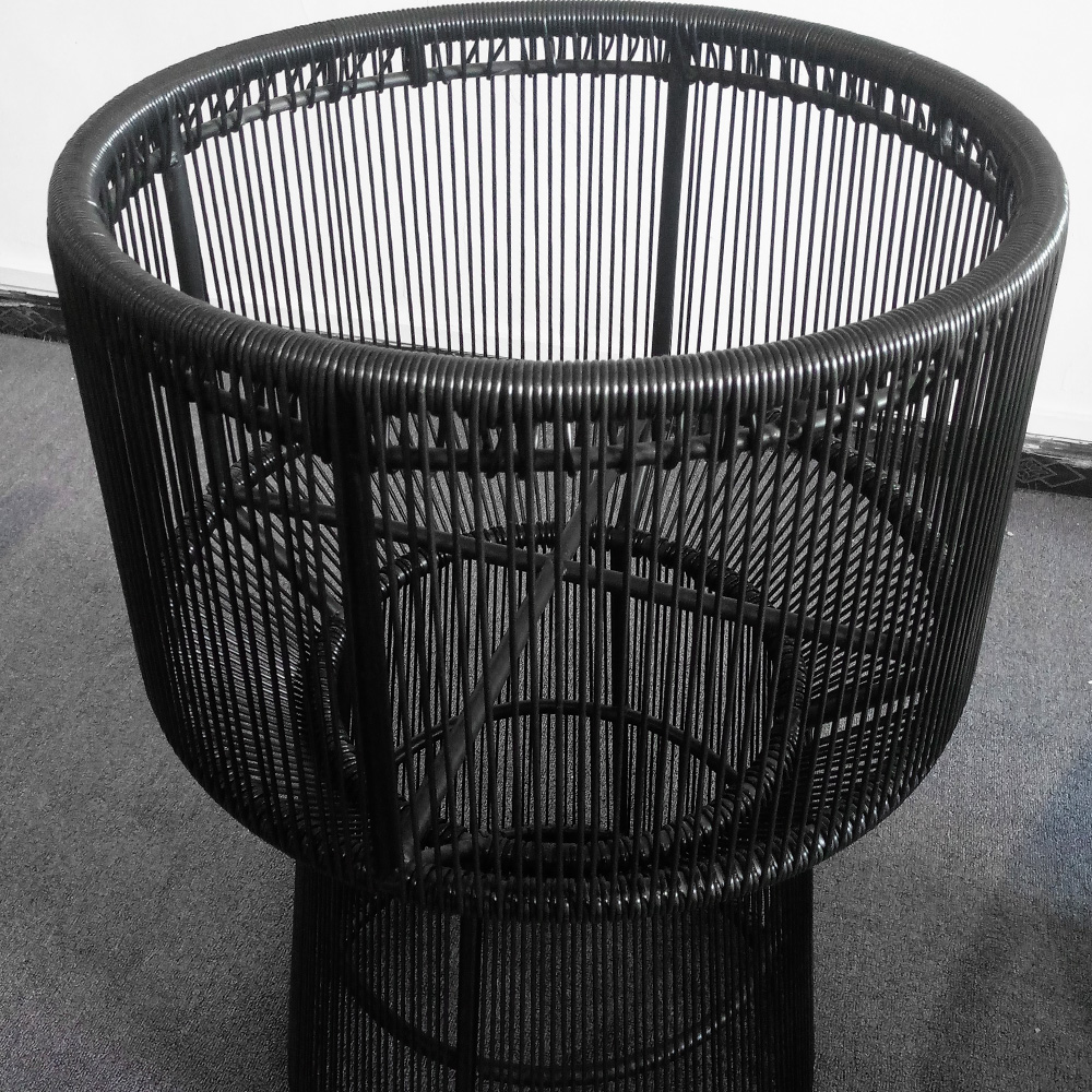 Ensemble de meubles de jardin canapé d'angle en rotin pour jardin