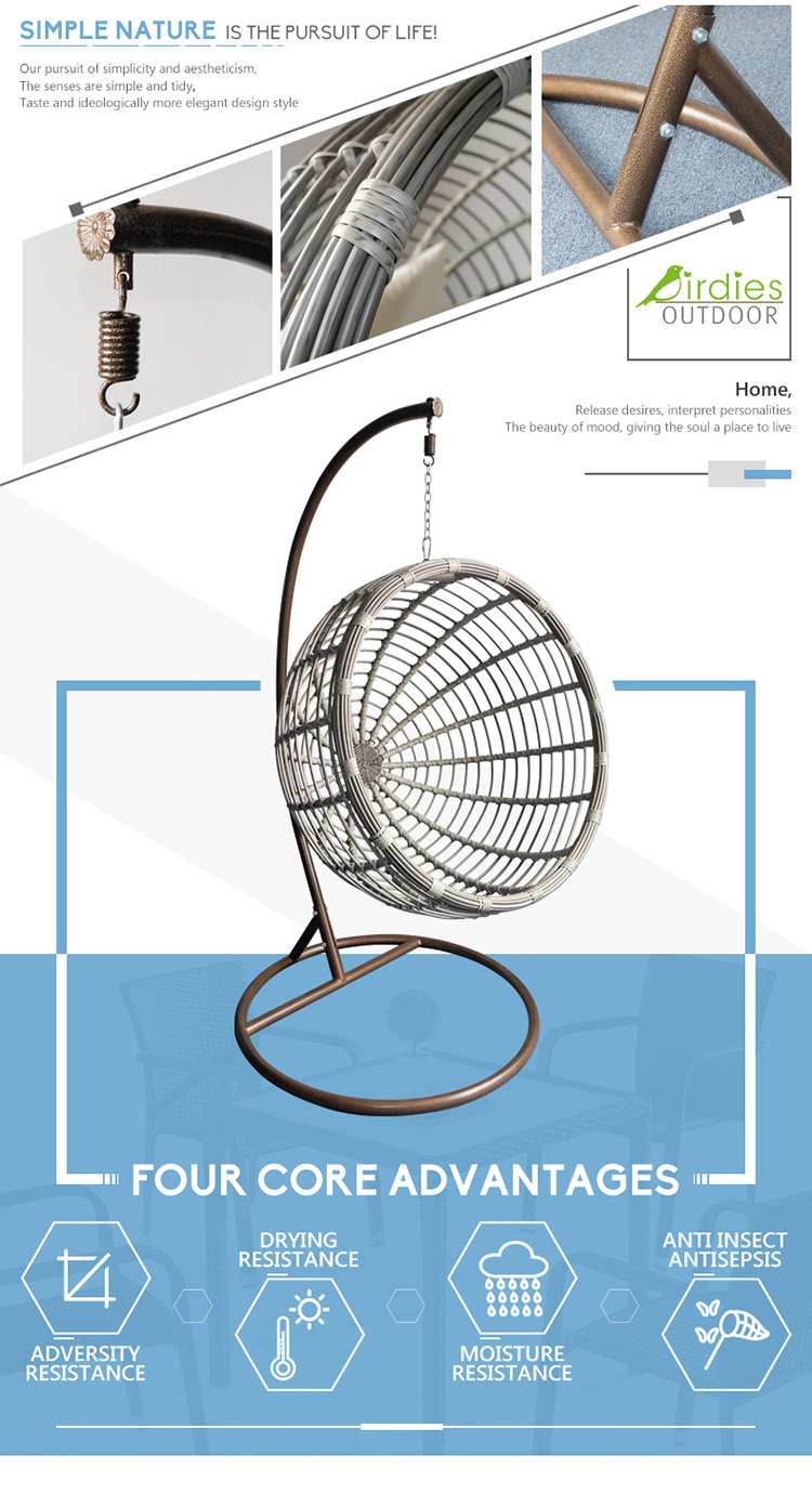 balan&ccedil;oire d'ext&eacute;rieur avec support