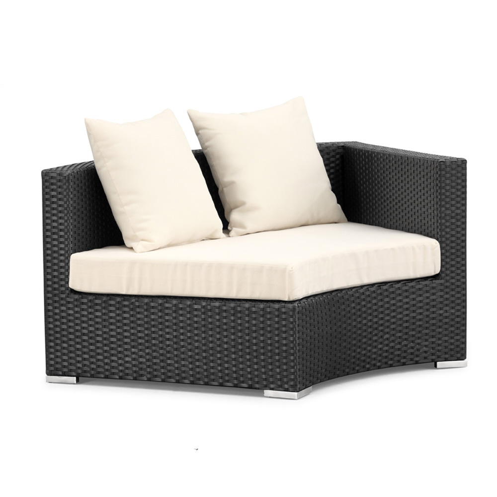 Ensembles modulaires extérieurs bon marché de sièges de coin modulaires extérieurs