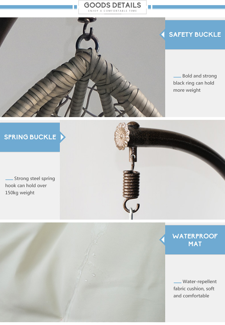 chaise oeuf en rotin