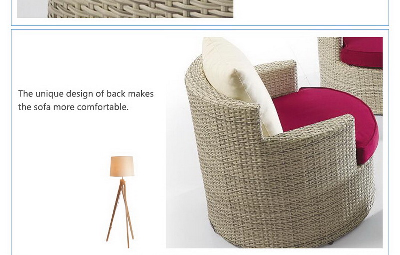 canap&eacute; d'angle de jardin